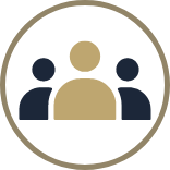 Icon of three human figures